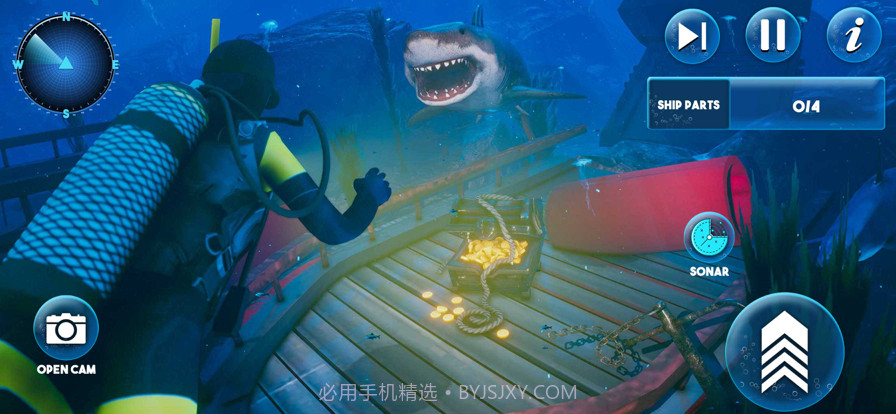 筏生存水下打猎截图2