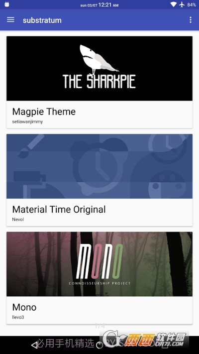 substratumlite主题管理截图2