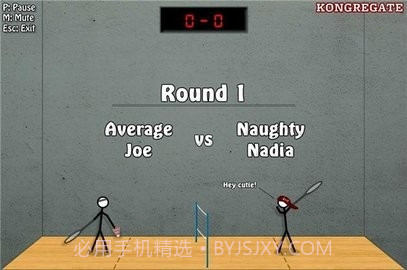 火柴人打羽毛球截图2 火柴人打羽毛球截图2