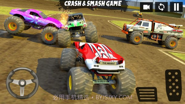 怪物卡车拆解赛截图1