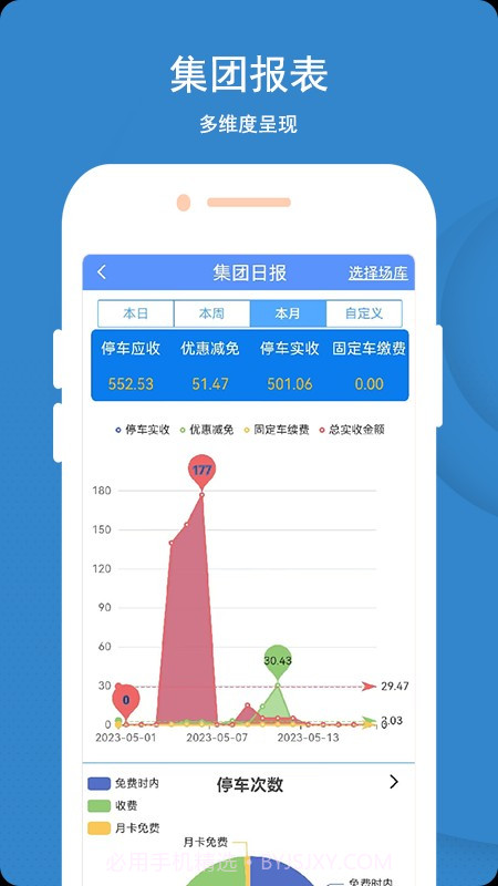 蓝卡停车场管理系统截图1