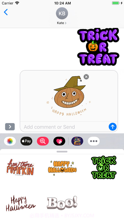 HalloweenAnimatedStickers!截图1