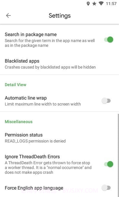 手机崩溃日志记录v2.2.0截图3