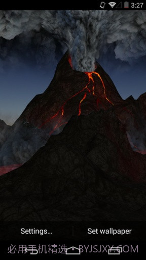 3D火山梦象动态壁纸截图5