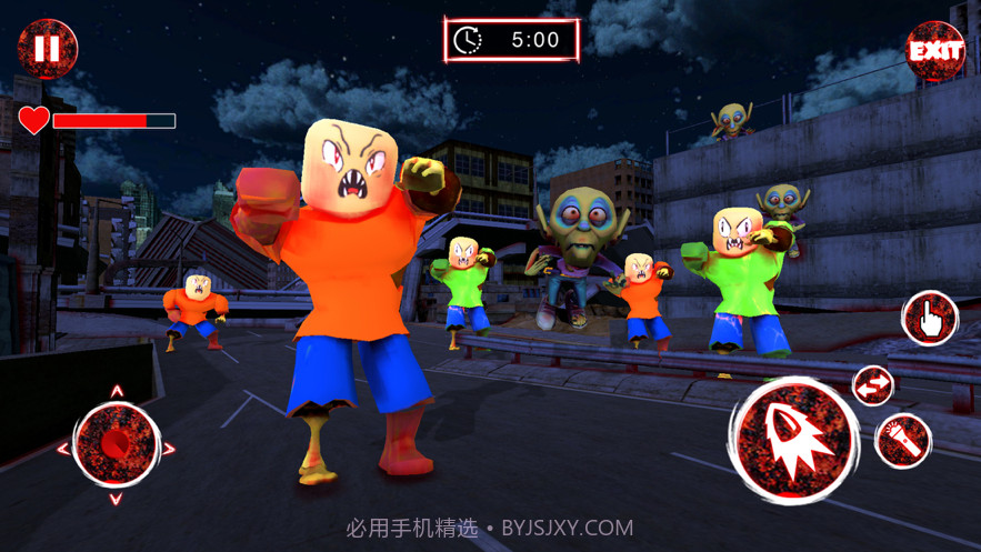 秃头僵尸闹鬼镇2截图2