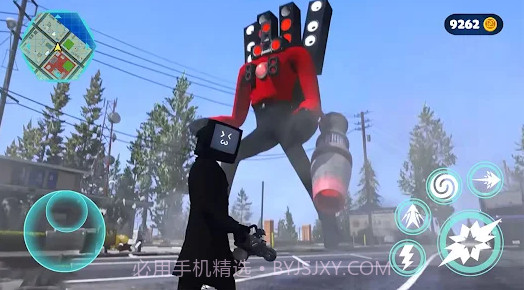 开放世界生存-马桶人监控人对决截图2