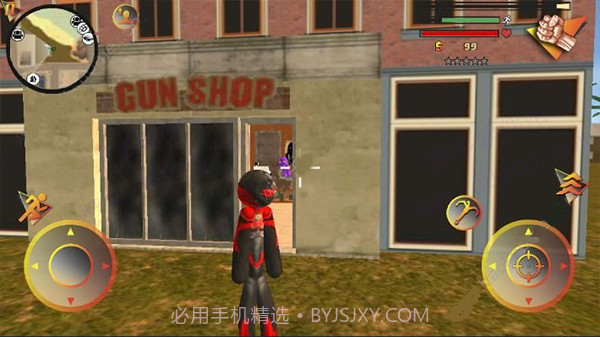 火柴人绳索英雄无限版截图1