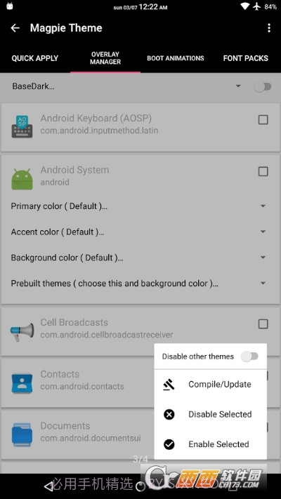 substratumlite主题管理截图4