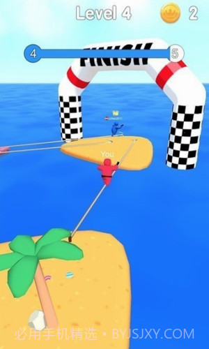 钩绳枪赛跑截图2