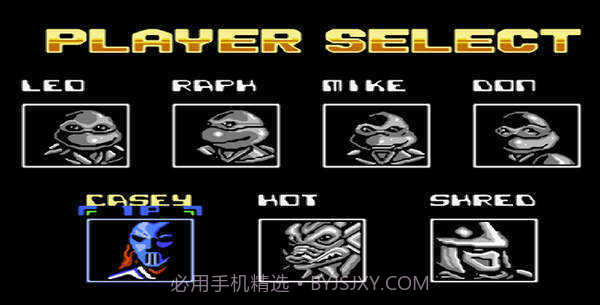 忍者神龟格斗街机版FC截图3 忍者神龟格斗街机版FC截图3