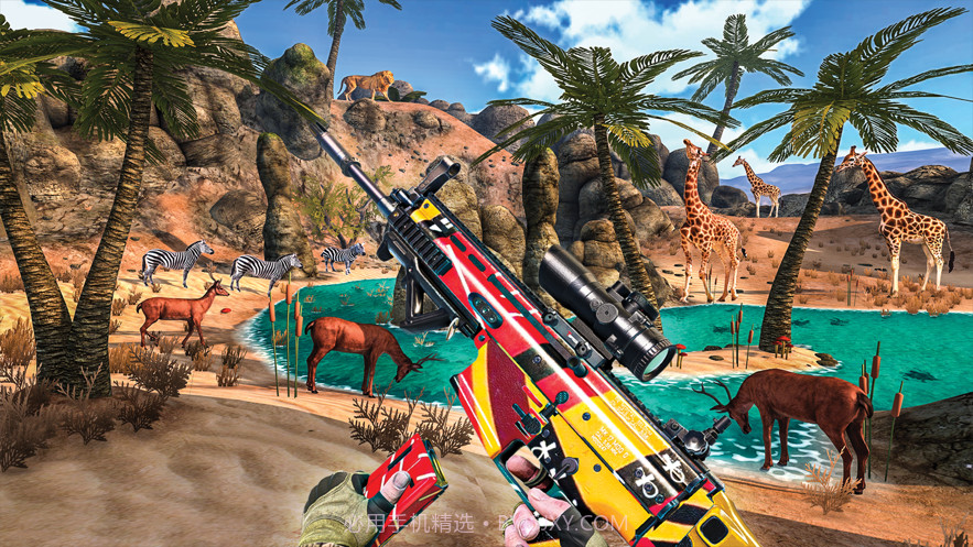 可怕的大猩猩动物狩猎截图1