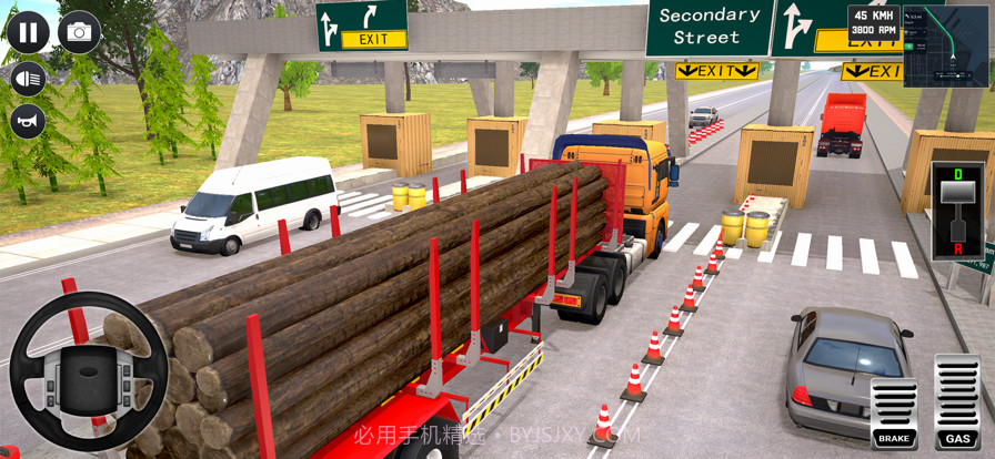 半卡车驾驶模拟器截图3 半卡车驾驶模拟器截图3