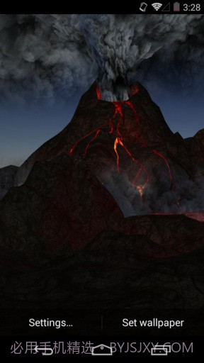 3D火山梦象动态壁纸截图4