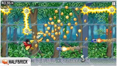 火箭飞人Jetpack Joyride截图5