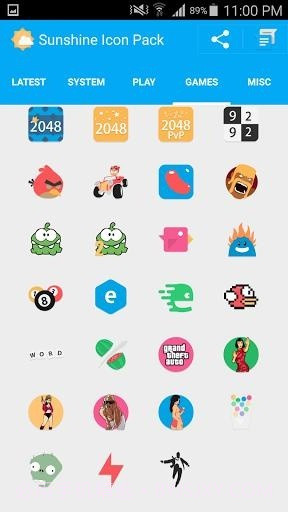 sunshine(sunshine图标包)V1.1.2 安卓免费版截图3 sunshine(sunshine图标包)V1.1.2 安卓免费版截图3