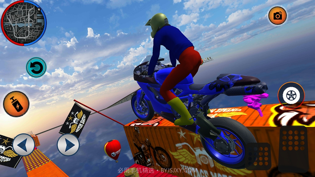 蜘蛛摩托车截图1