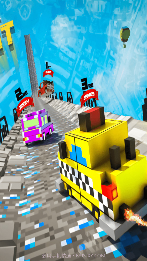 方块坡道飞车截图4