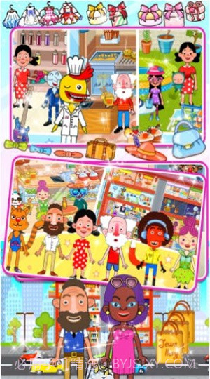 托卡世界古风自建房游戏截图1 托卡世界古风自建房游戏截图1