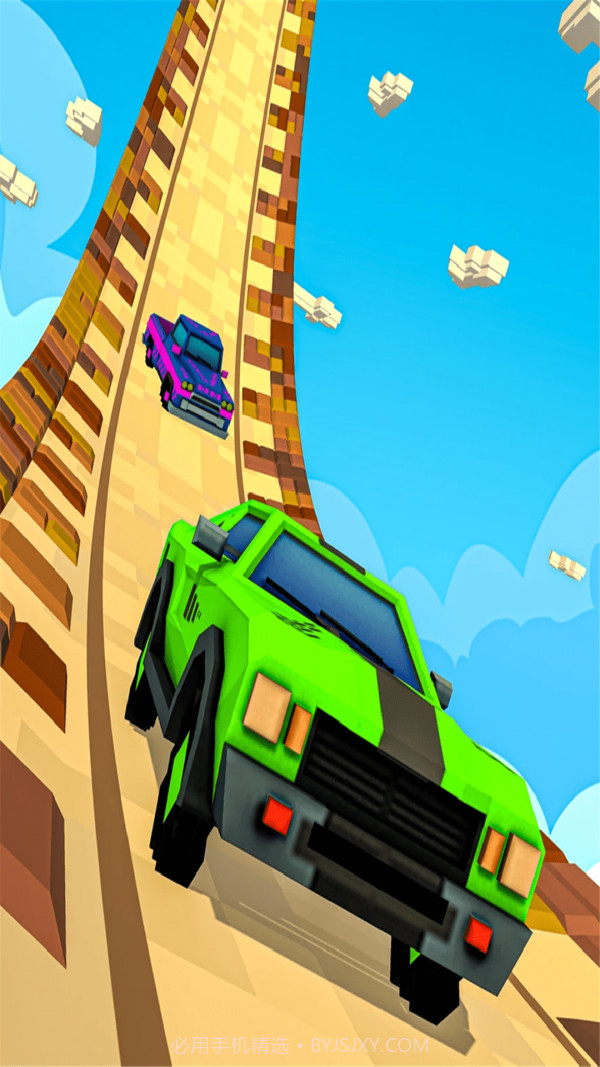 方块坡道飞车截图2