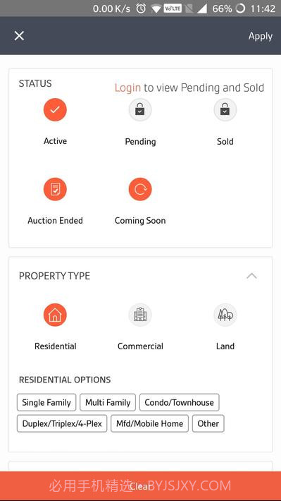 Xome房地产拍卖截图5