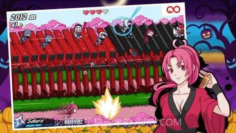 小小忍者闯天关(Little Ninja Rush)截图2