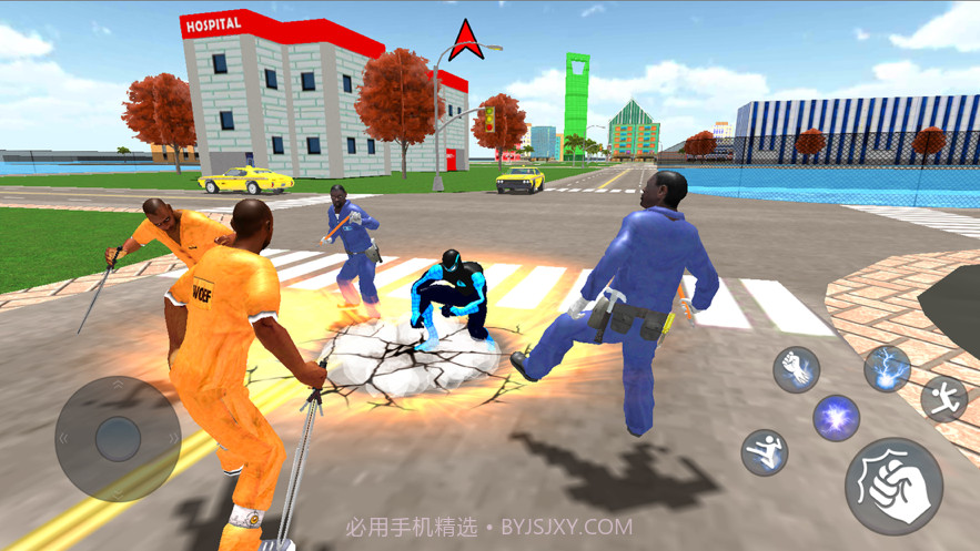 钢铁超级英雄男孩城市英雄截图3 钢铁超级英雄男孩城市英雄截图3