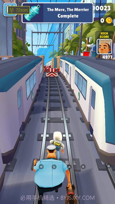 地铁跑酷上帝视角版调速截图2
