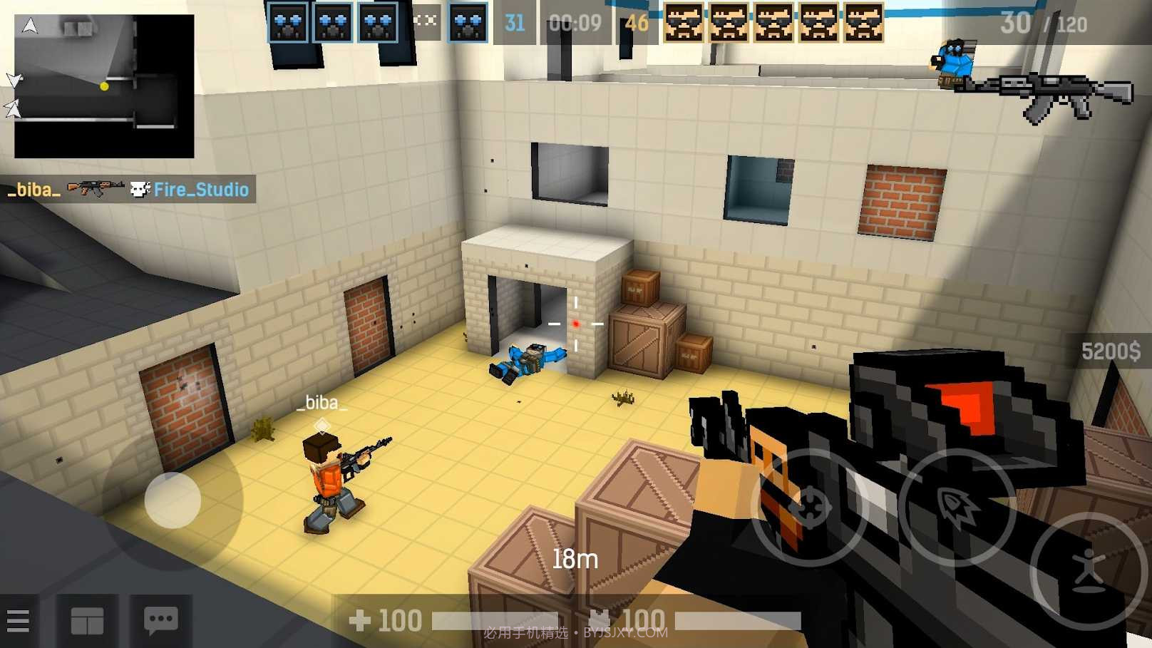 CS之方块战争修改版(Block Force Cops N Robbers)V2.1.5 截图3 CS之方块战争修改版(Block Force Cops N Robbers)V2.1.5 截图3