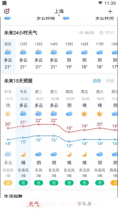 极准天气截图1 极准天气截图1