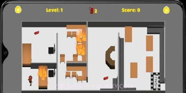 火灾逃离3D截图1