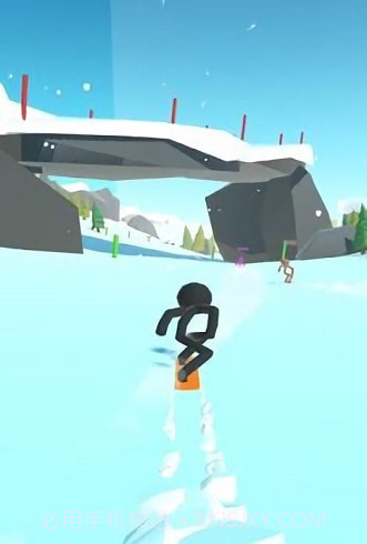 火柴人滑雪完美版截图1