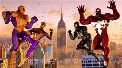 蜘蛛超级英雄飞模拟器截图3