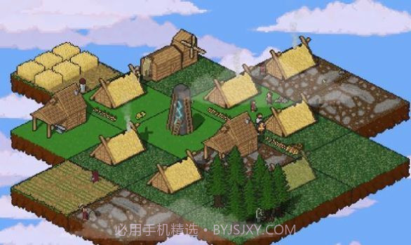 天空中的村庄截图1 天空中的村庄截图1