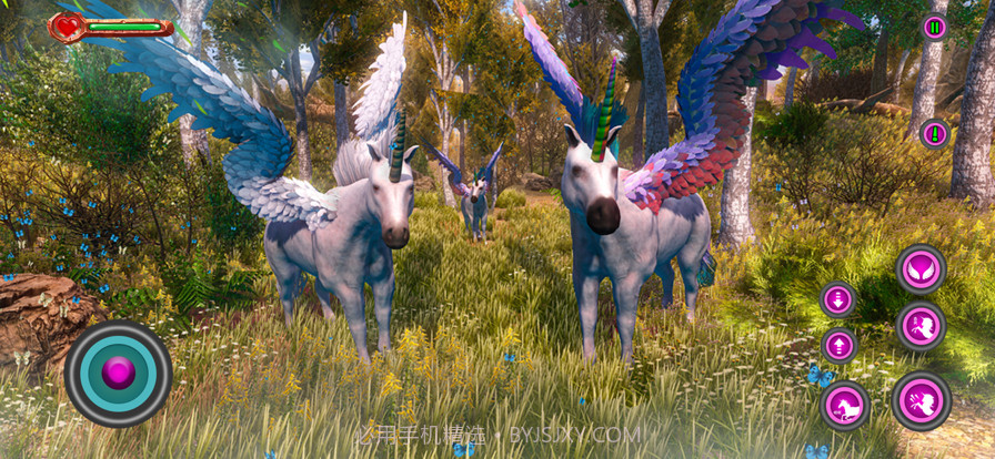 独角兽飞行马模拟器截图4