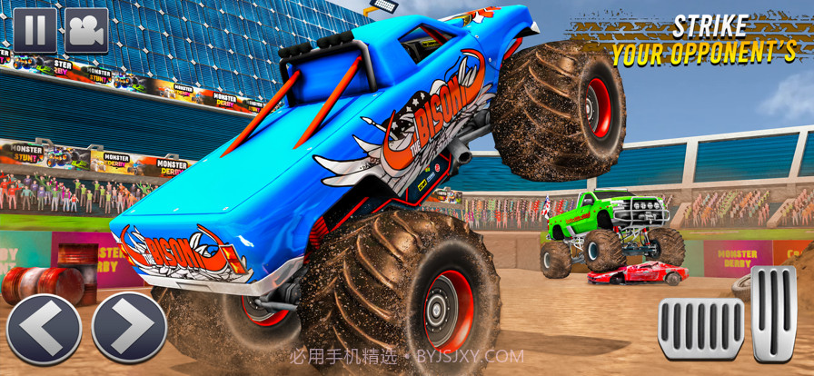 怪物果酱卡车赛车截图3