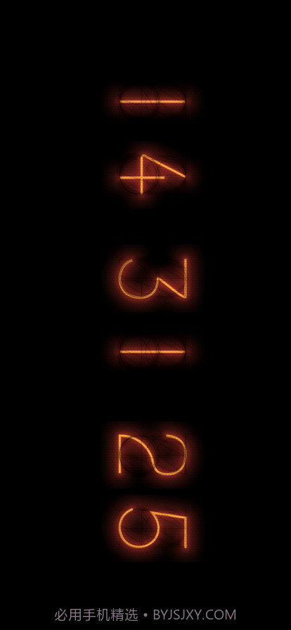 辉光时钟小组件截图1