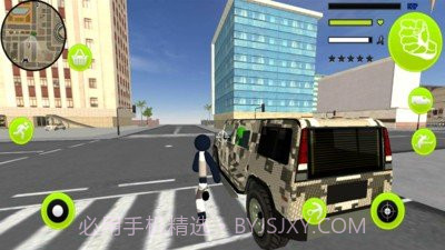 陆军火柴人绳索英雄截图2