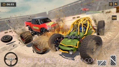 沙丘越野车撞车特技截图4