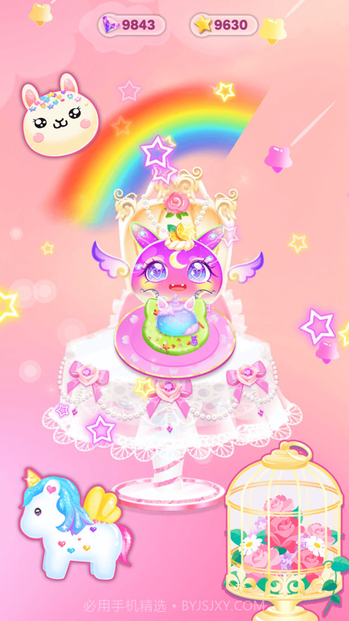 独角兽史莱姆模拟公主餐厅截图2 独角兽史莱姆模拟公主餐厅截图2