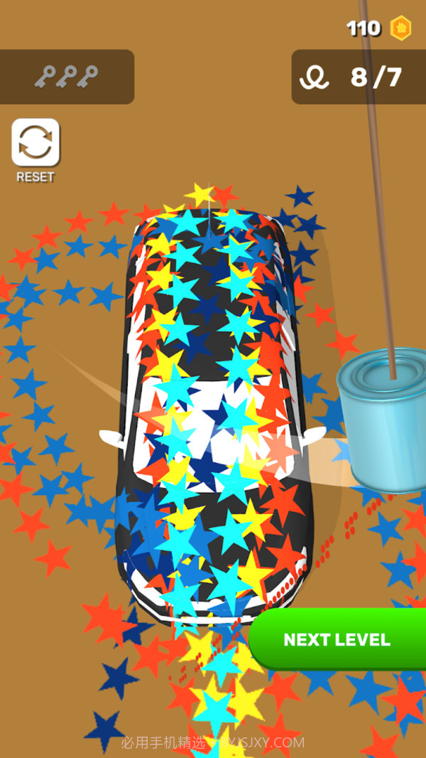 木桶涂色3D截图1