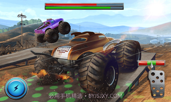 大脚车特技碰撞截图2