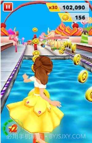 可爱公主跑酷截图1 可爱公主跑酷截图1