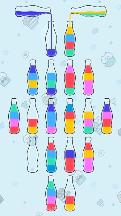 水排序解谜截图1