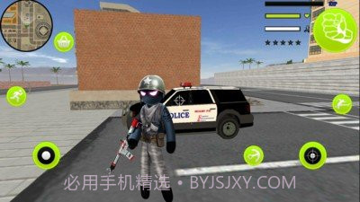 陆军火柴人绳索英雄截图3