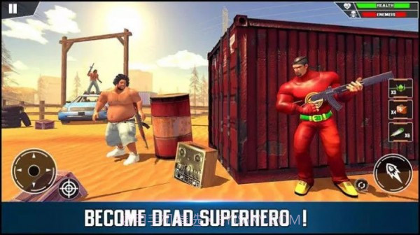 超级英雄射击战场截图1