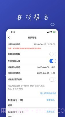 投票活动评选截图5