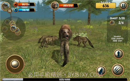 3D野狼模拟器截图4