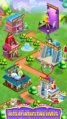 沙龙模特化妆截图2