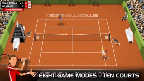 火柴人网球截图3