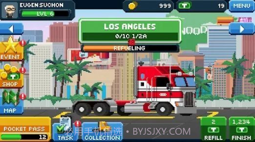 口袋卡车路线演变截图1 口袋卡车路线演变截图1